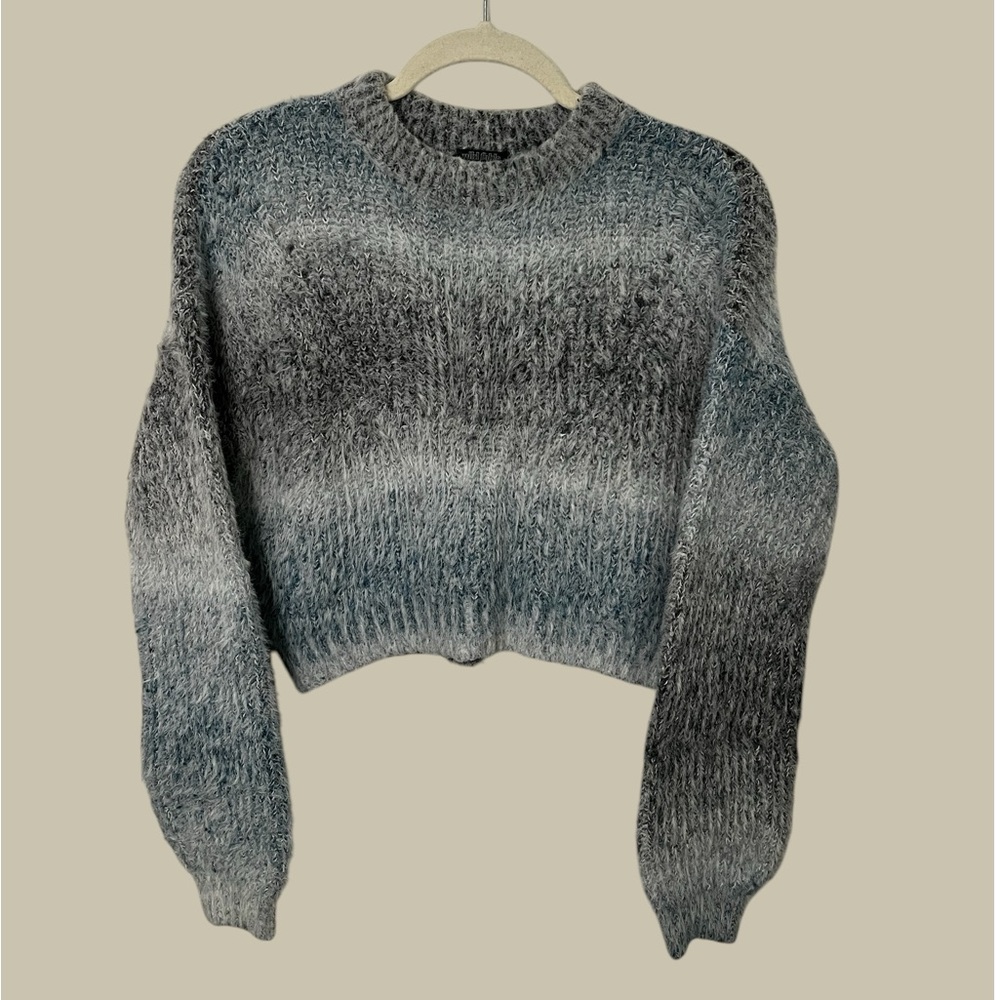 Blue Knit Sweater